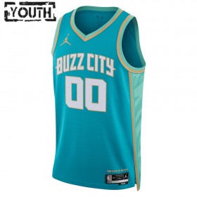 Barn Charlotte Hornets Tröja Skräddarsydda Jordan 2023-24 City Edition Kricka Swingman